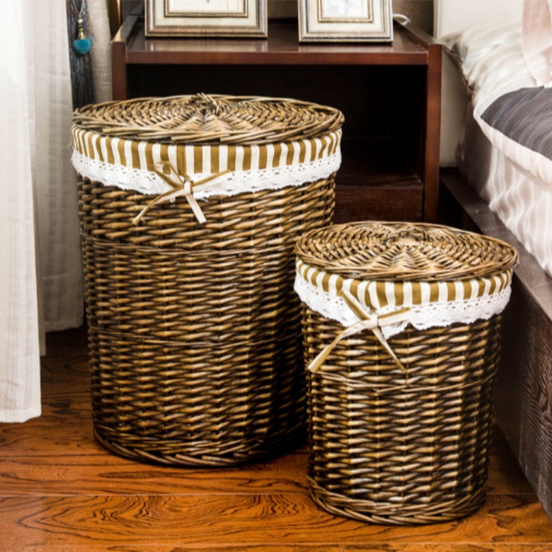 Willow Fabric Storage Basket
