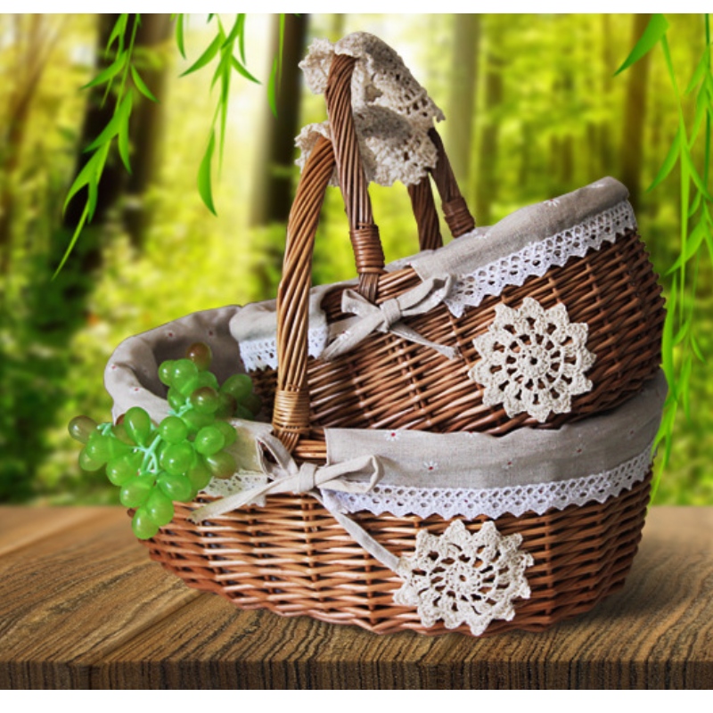 Craft Willow Storage Basket